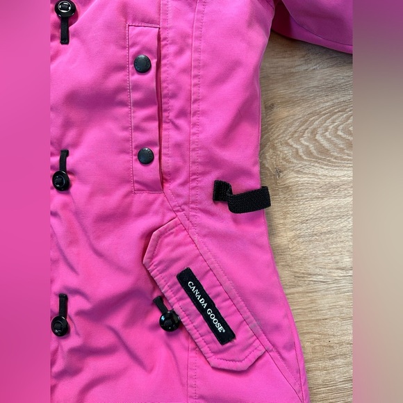 Authentic Canada Goose Down Filled Kensington Parka Summit Pink Size XS - Picture 9 of 14